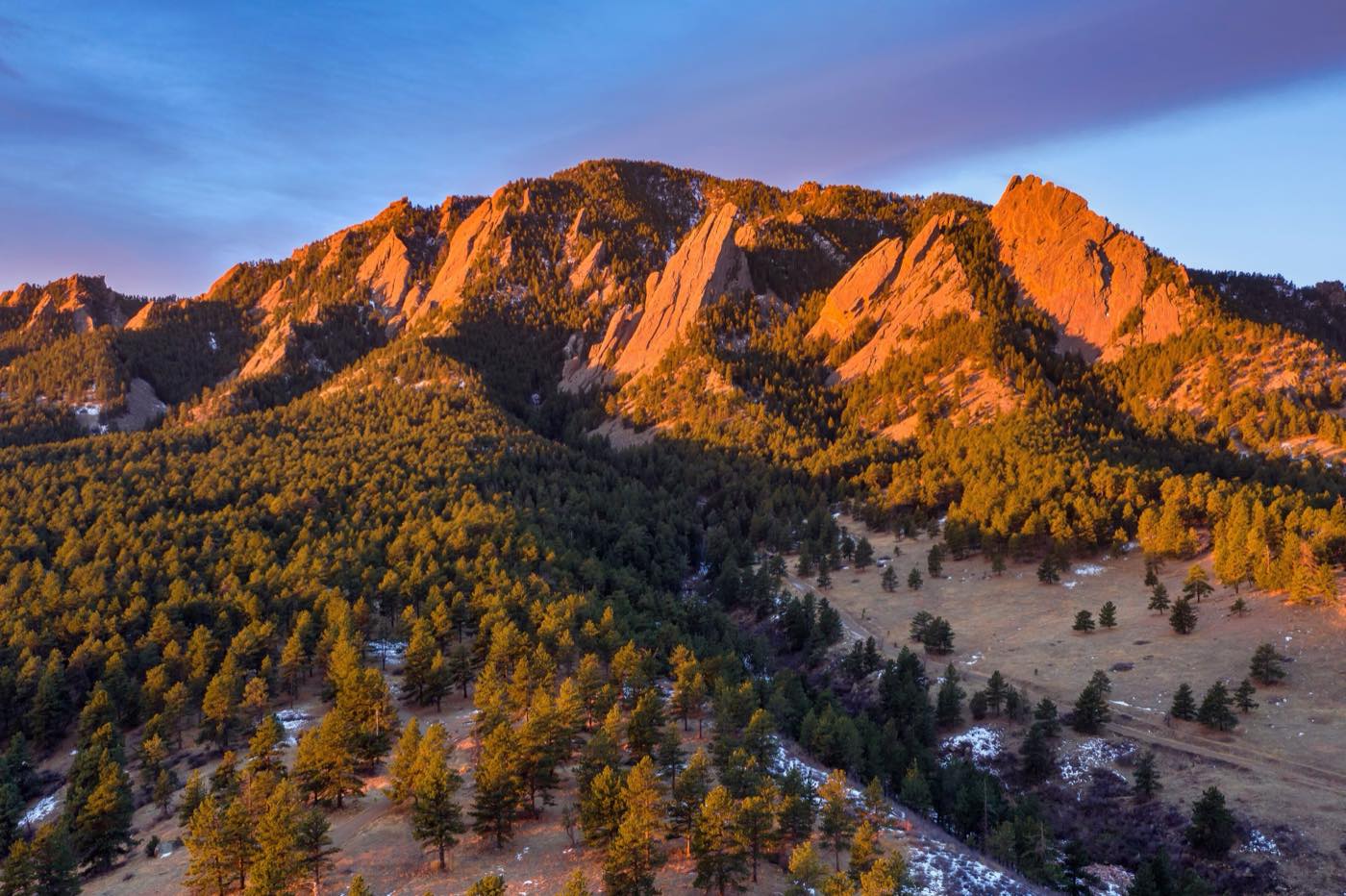 The Colorado front range, where Lyotide Scientific ships from